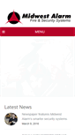 Mobile Screenshot of midwestalarm.com
